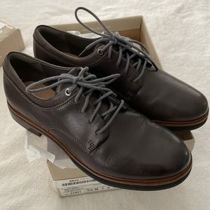 Clarks Frida Derby leather riding equestrian shoes size 5.5M